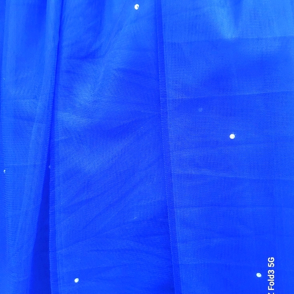 ❤️NWT❤️ COLBALT BLUE GIRLS BALL GOWN - Picture 2 of 12